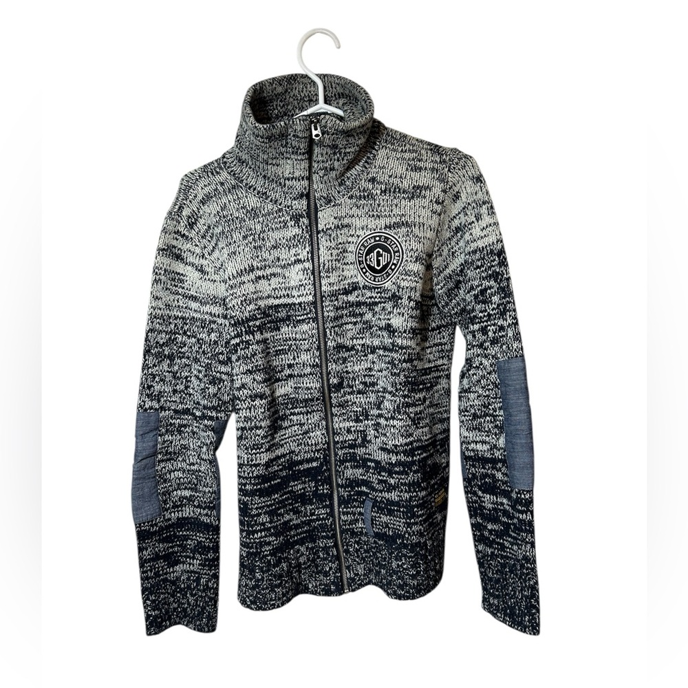 G-Star Raw Zip Up Sweater Size XL
